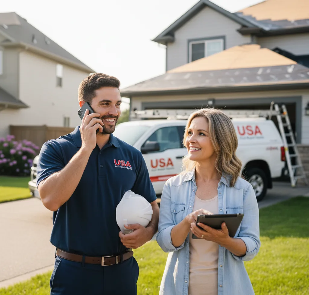 USA Roof Repair Experts customer support in New Lenox